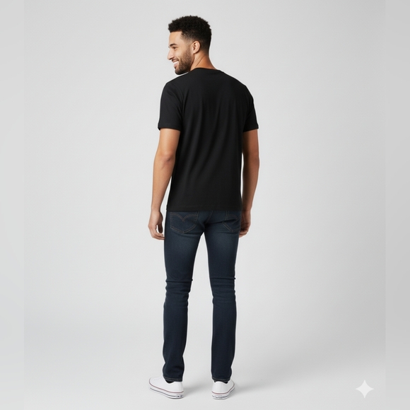 Disney Men's Black Neff Collection Mickey Mouse Short Sleeve T-Shirt Size Medium - Picture 8 of 10